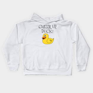 Cheer Up Duck Yorkshire Dialect Kids Hoodie